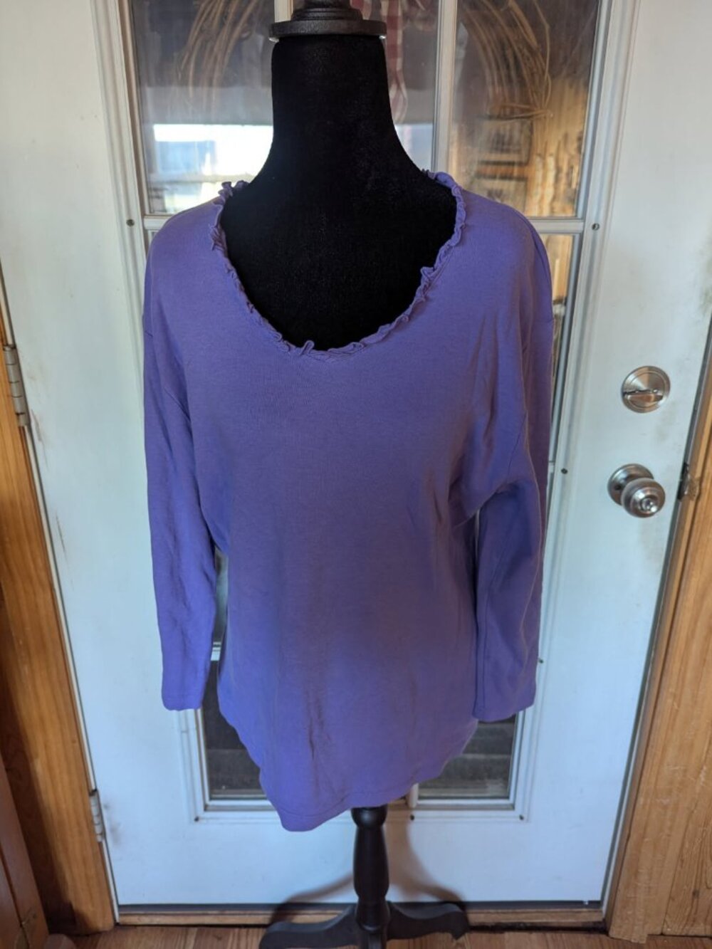 Top pretty purple Coldwater Creek size large